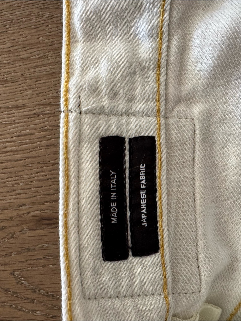 R13 tailored drop kinney linen indigo - Picture 6 of 11